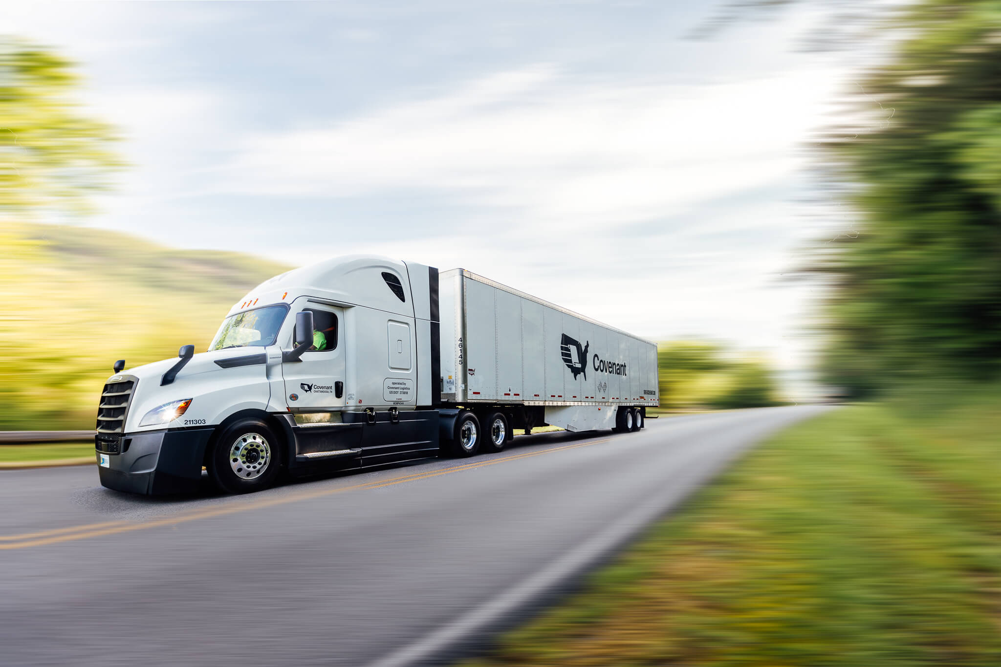 Covenant's IndustryLeading Expedited Trucking Support for Industrial